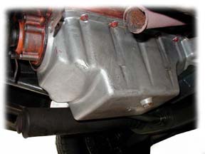 HY engine oil sump