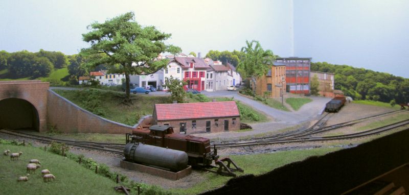  N scale inglenook