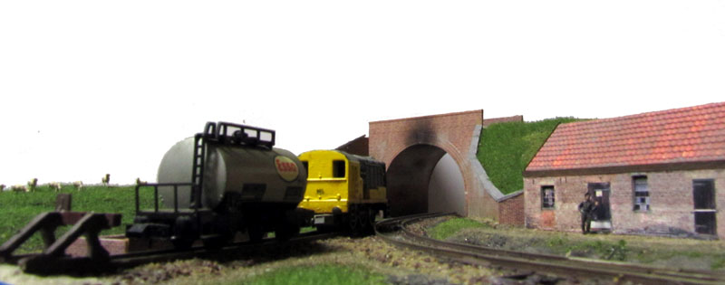  N scale inglenook